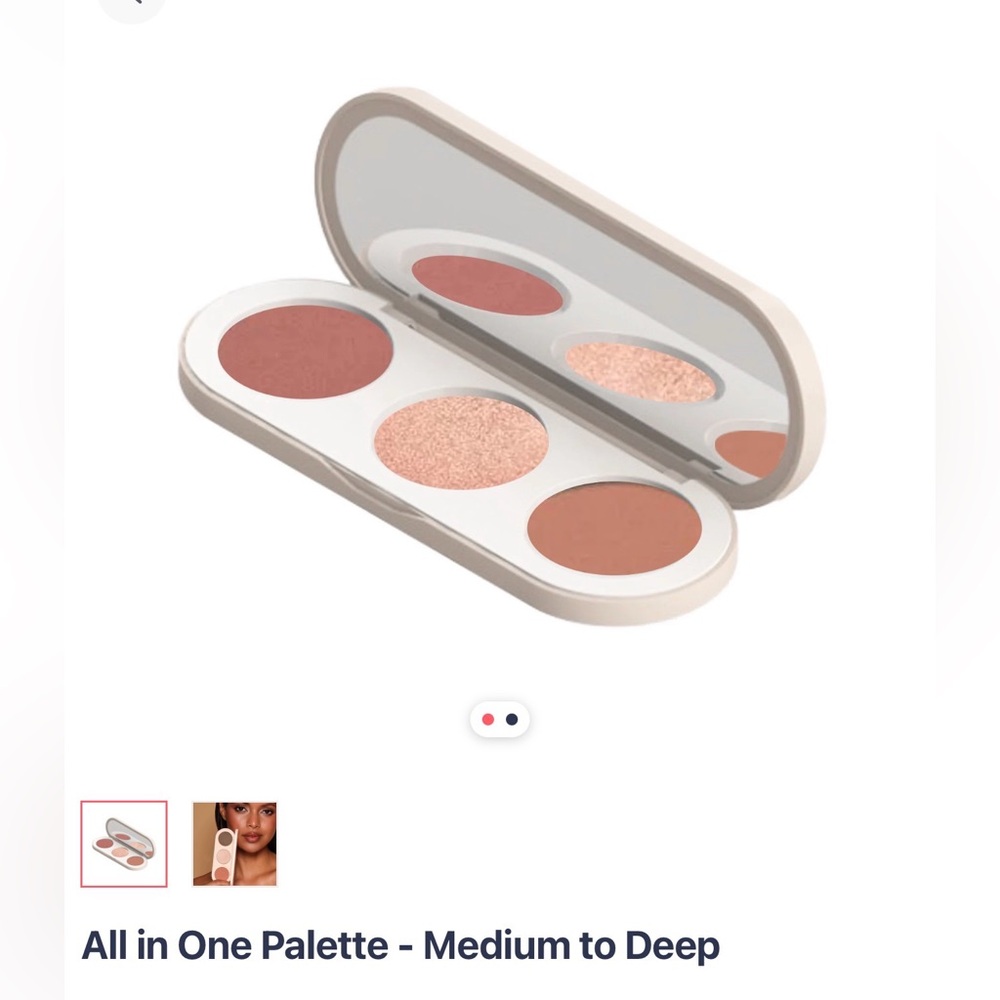 Farmasi Blush Palette - Rose, Gold, and Tan